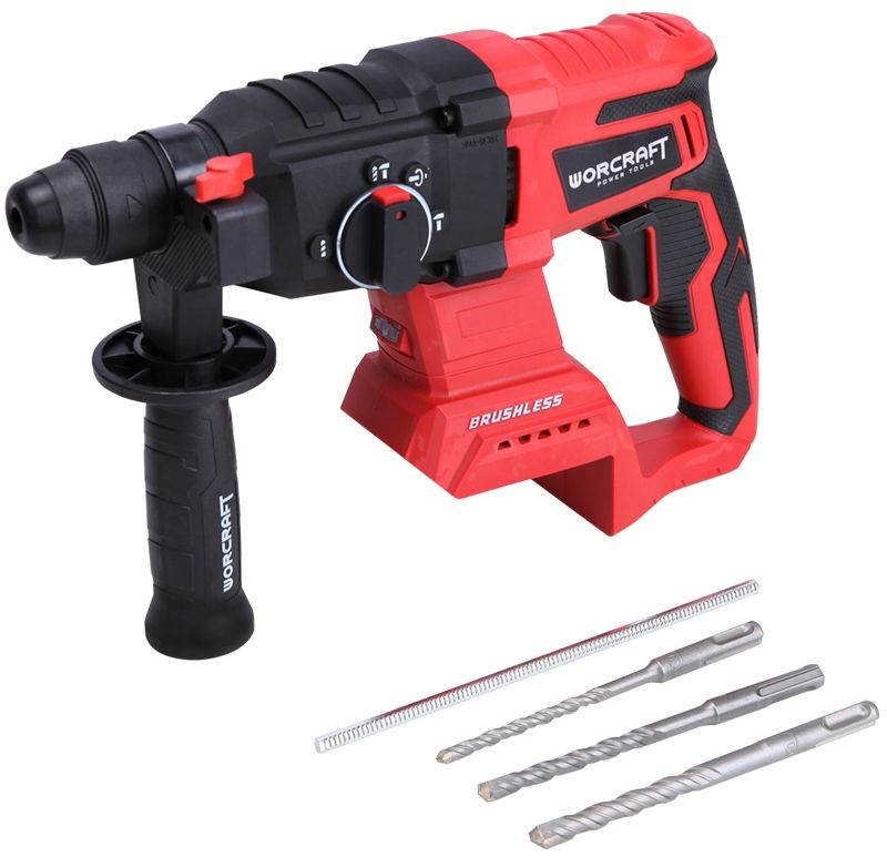 Акумуляторний безщітковий перфоратор WORCRAFT CRH-S20LiBA