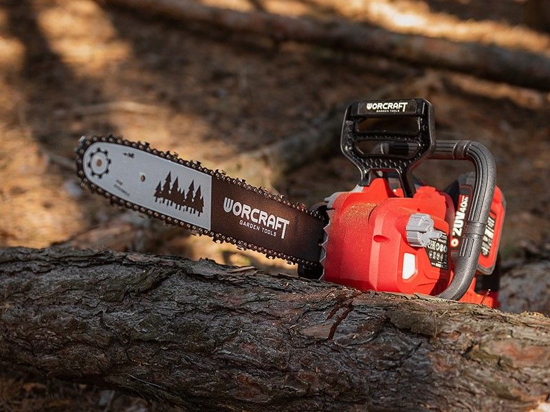 Акумуляторна безщіткова пила ланцюгова WORCRAFT CGC-S40LiBA