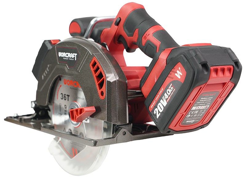 Акумуляторна безщіткова циркулярна пила WORCRAFT CCS-S20LiB