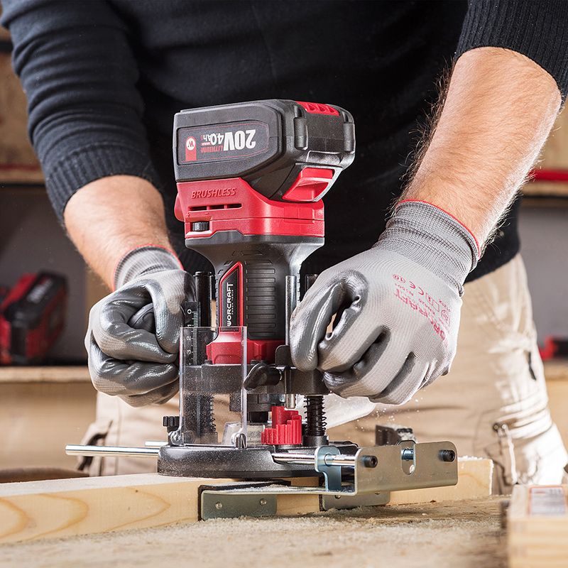 Акумуляторний безщітковий фрезер WORCRAFT CER-S20LiB