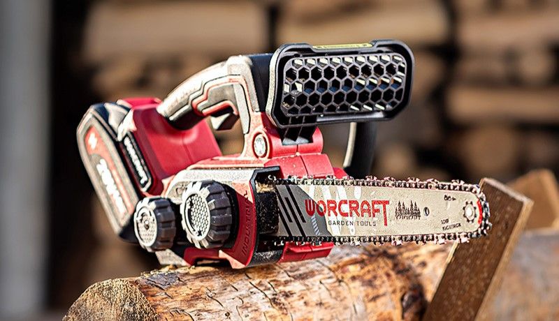Акумуляторна безщіткова пила ланцюгова WORCRAFT CGC-S20LiBAM