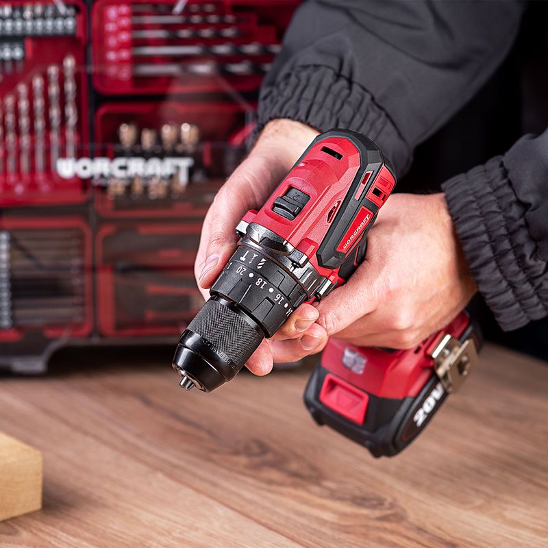 Акумуляторний безщітковий шуруповерт WORCRAFT CHD-S20LiBAT