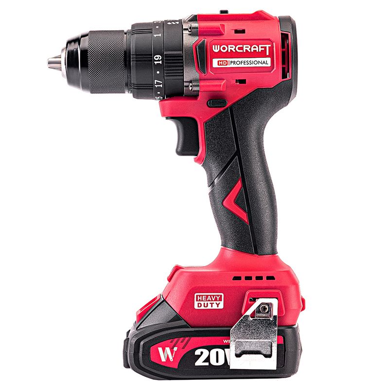 Акумуляторний безщітковий шуруповерт WORCRAFT CHD-S20LiBCM