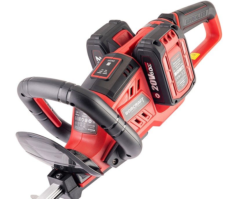 Акумуляторний безщітковий кущоріз WORCRAFT CHT‑S40LiB