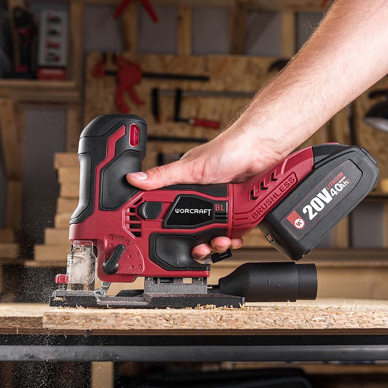 Акумуляторний безщітковий лобзик WORCRAFT CJS-S20LiB