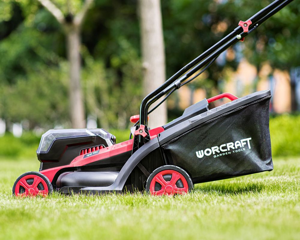 Акумуляторна газонокосарка WORCRAFT CLM-S40Li