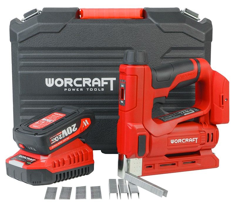 Акумуляторний комбінований цвяхозабивач WORCRAFT CNS-S20LiCM