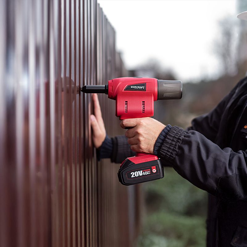 Акумуляторний пістолет для заклепок WORCRAFT CRG-S20Li