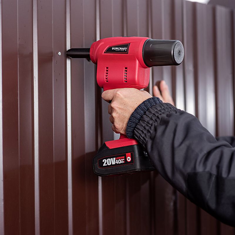 Акумуляторний пістолет для заклепок WORCRAFT CRG-S20Li