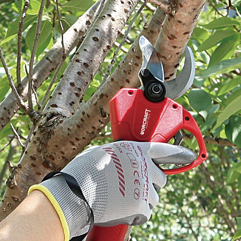Акумуляторний безщітковий секатор WORCRAFT CSC-S20LiBP