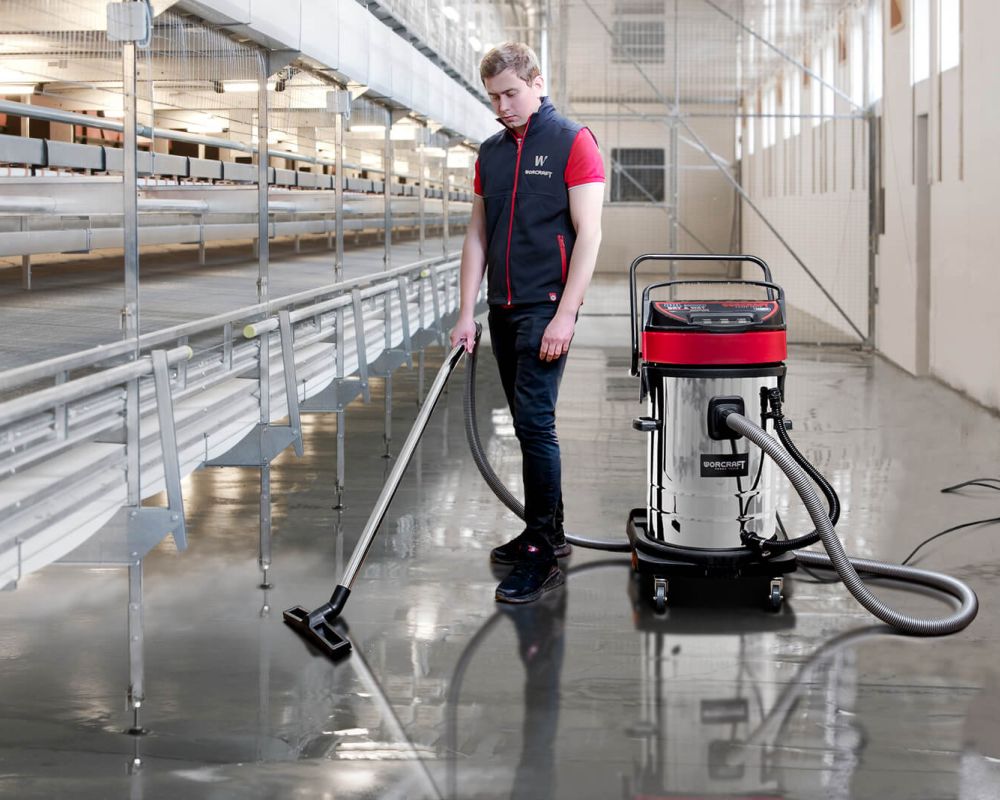 Будівельний пилосос електричний WORCRAFT VC30-80