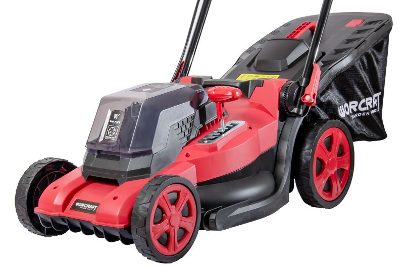 Акумуляторна безщіткова газонокосарка WORCRAFT CLM-S40LIB
