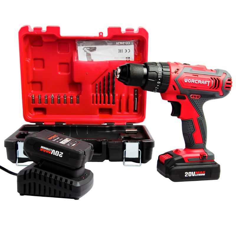 Акумуляторний шуруповерт WORCRAFT CD-20LiH