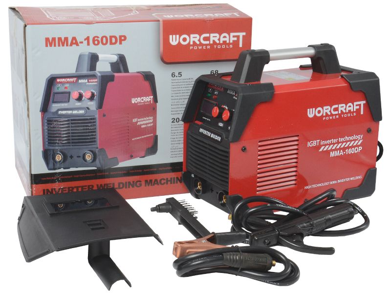 Зварювальний апарат інверторний WORCRAFT MMA-160DP