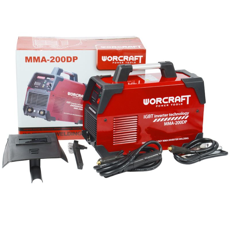 Зварювальний апарат інверторний WORCRAFT MMA-200DP