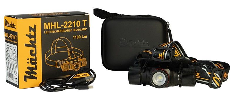 Ліхтар налобний світлодіодний Mächtz MHL-2210 T