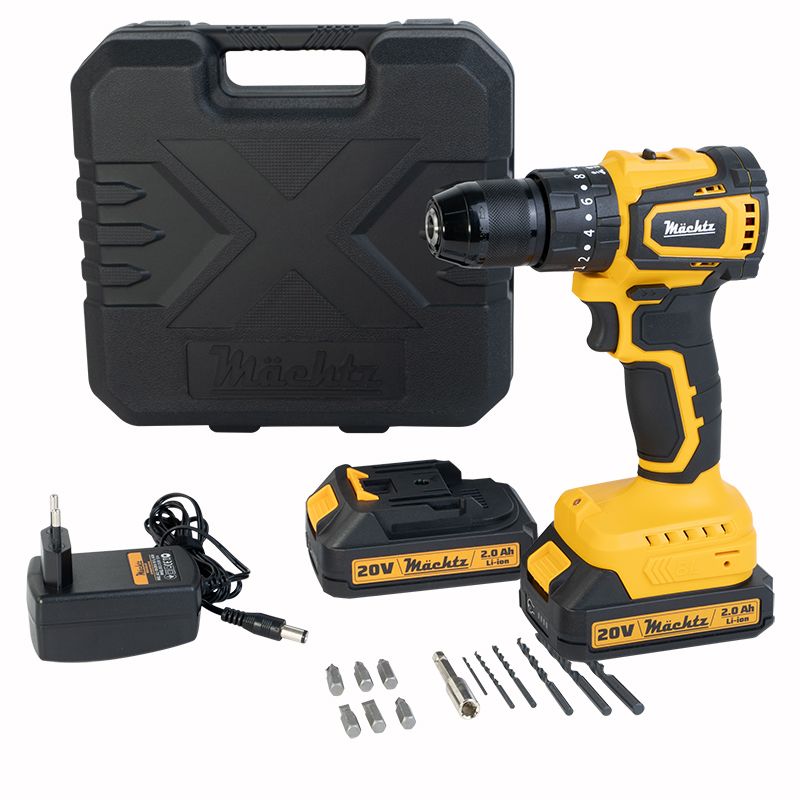 Шуруповерт акумуляторний безщітковий Mächtz MCD-20H-LiB