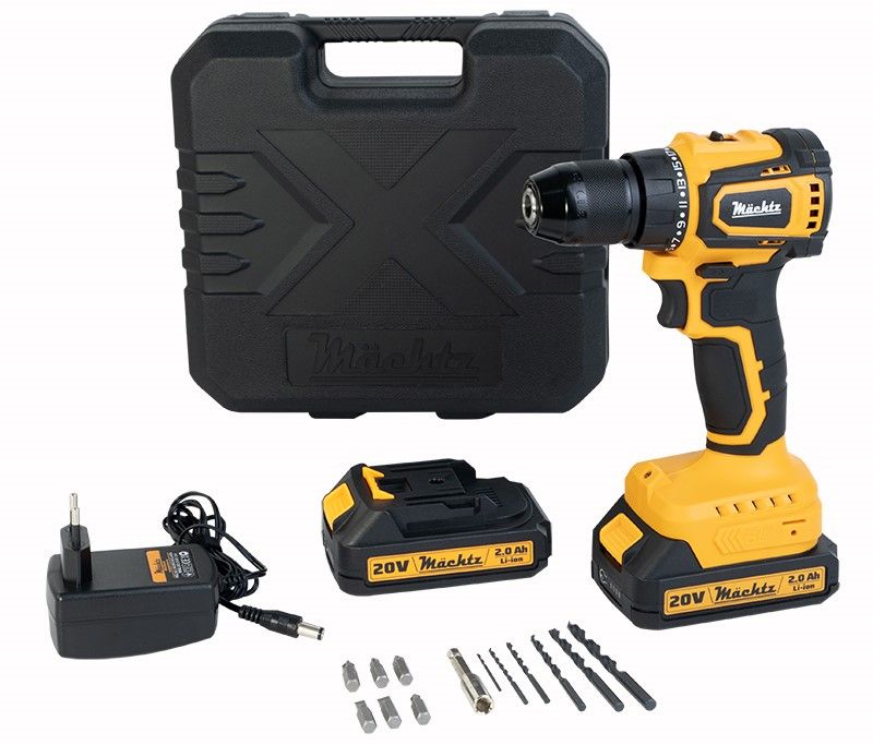 Шуруповерт акумуляторний безщітковий Mächtz MCD-20Q-LiB