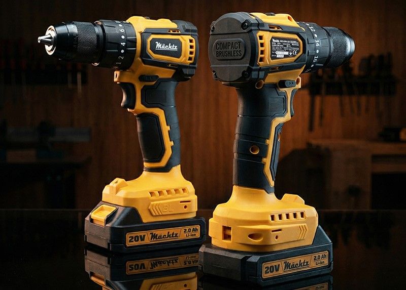 Шуруповерт акумуляторний безщітковий Mächtz MCD-20H-LiB