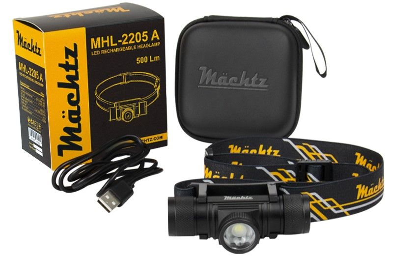 Ліхтар налобний світлодіодний Mächtz MHL-2205 A