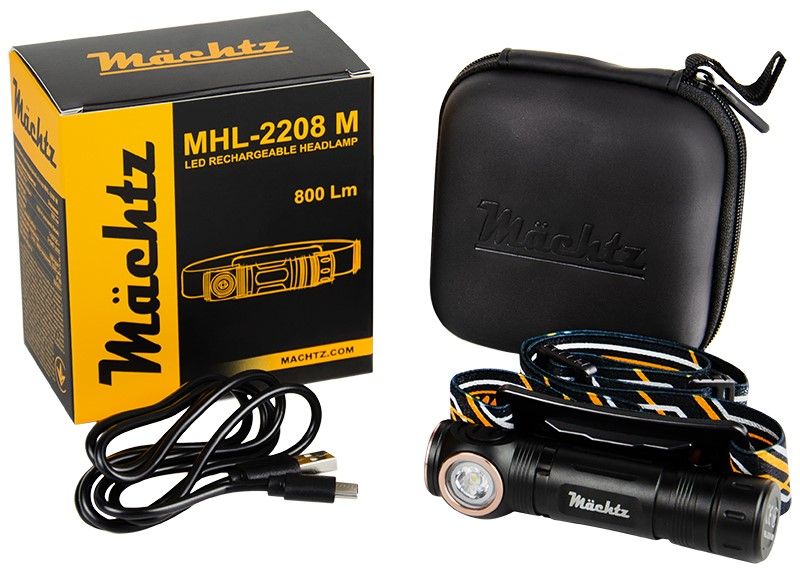 Ліхтар налобний світлодіодний Mächtz MHL-2208 M
