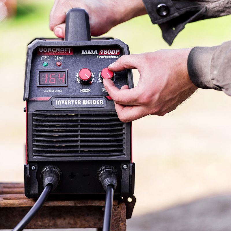 Зварювальний апарат інверторний WORCRAFT MMA-160DP