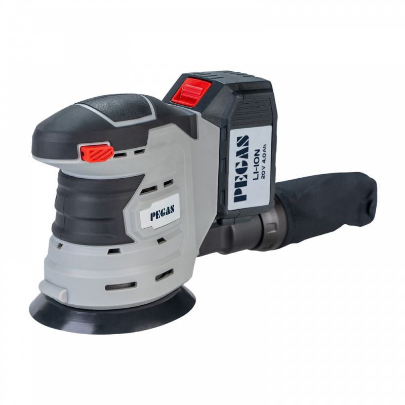 Орбітальна шліфмашина акумуляторна PEGAS СRS-20/125
