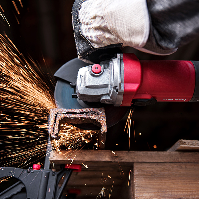 Шліфмашина кутова WORCRAFT AG08-125PS