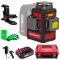Акумуляторний лазерний рівень 3D WORCRAFT XCUBE026