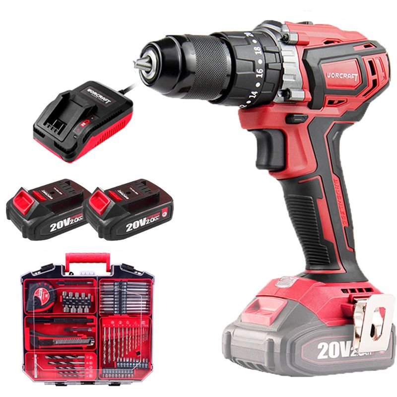 Акумуляторний безщітковий шуруповерт WORCRAFT CHD-S20LiBAT