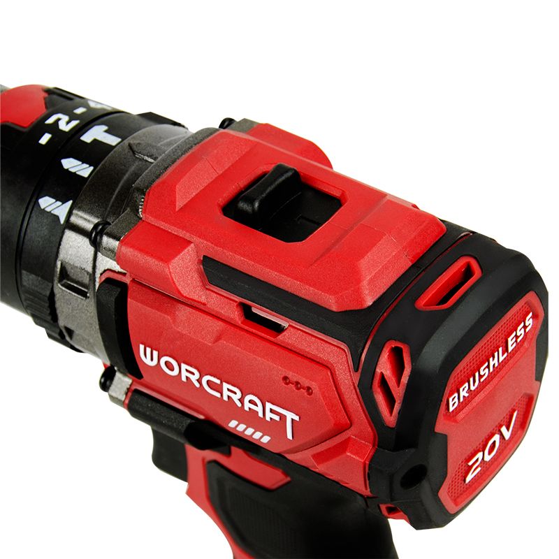 Акумуляторний безщітковий шуруповерт WORCRAFT CHD‑S20LiBH