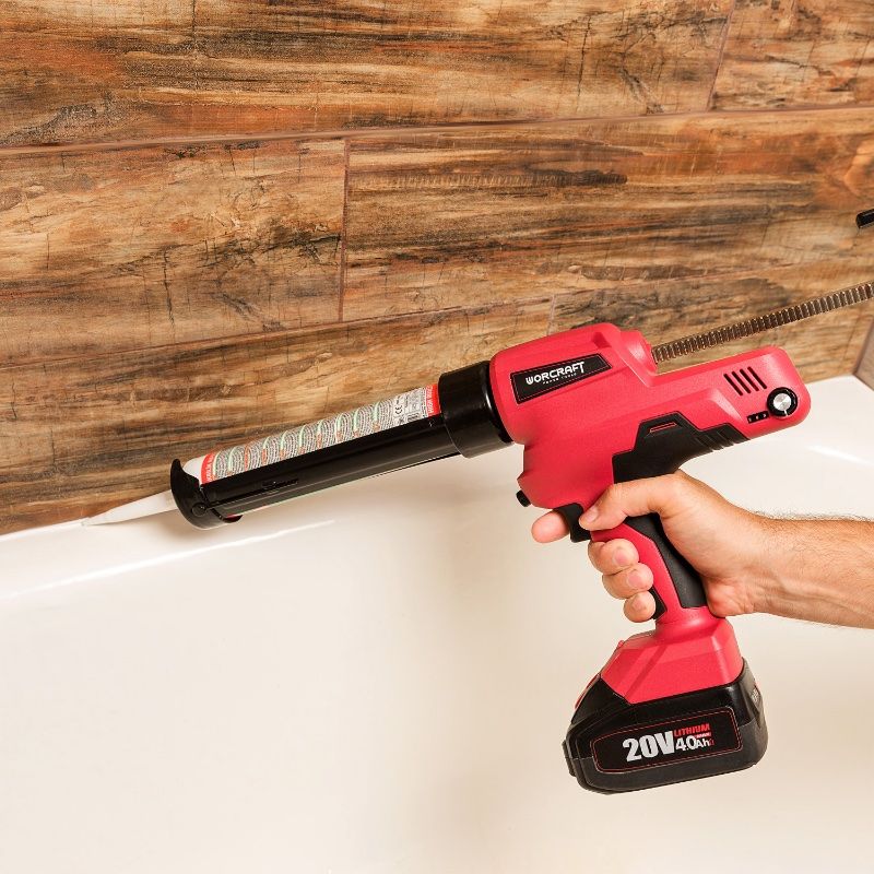 Акумуляторний пістолет для герметика WORCRAFT CCG-S20Li