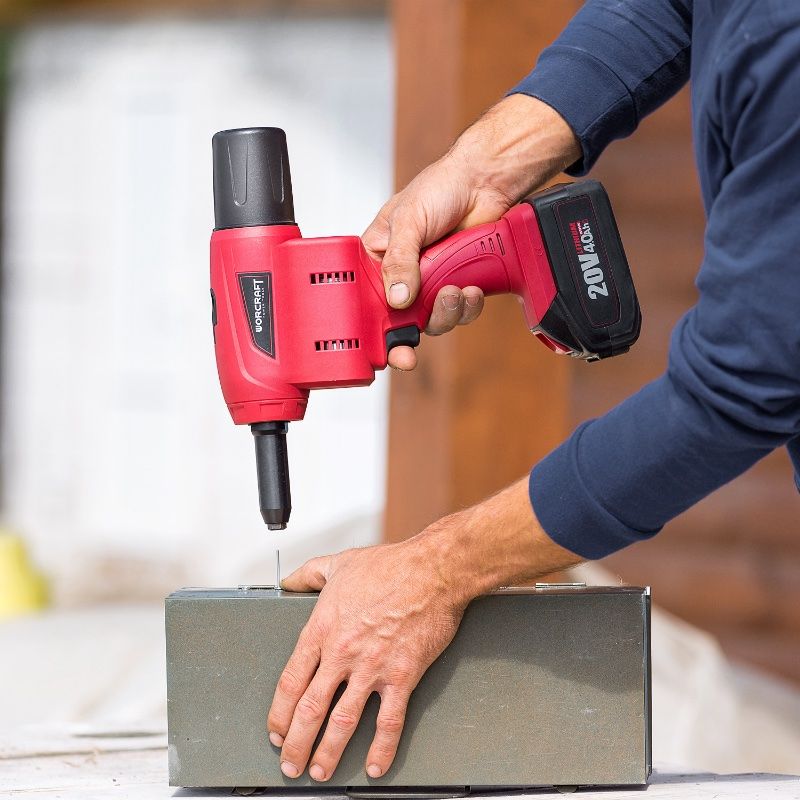 Акумуляторний пістолет для заклепок WORCRAFT CRG-S20Li