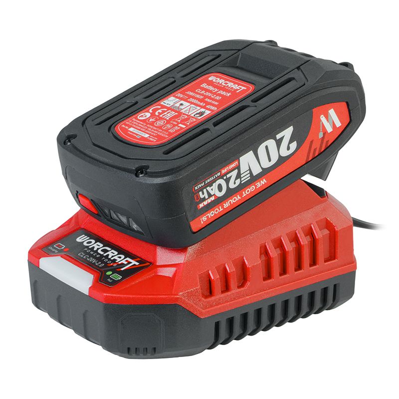 Акумуляторний комбінований цвяхозабивач WORCRAFT CNS-S20LiCM