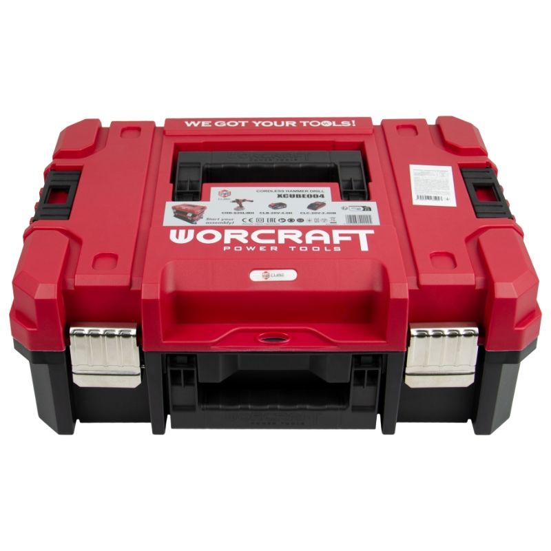 Акумуляторний безщітковий шуруповерт WORCRAFT XCUBE004