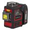 Акумуляторний лазерний рівень 3D WORCRAFT XCUBE026