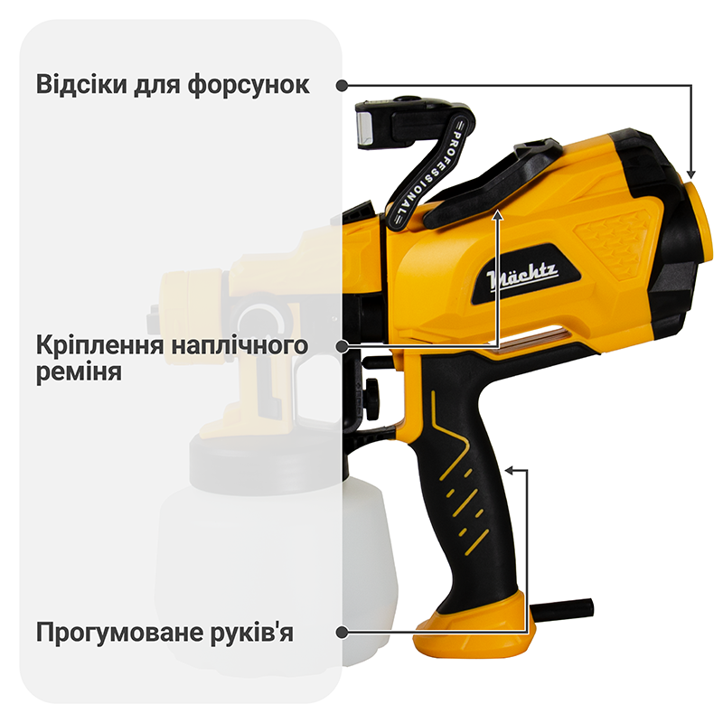 Фарбопульт Mächtz MSG‑1210 L PRO
