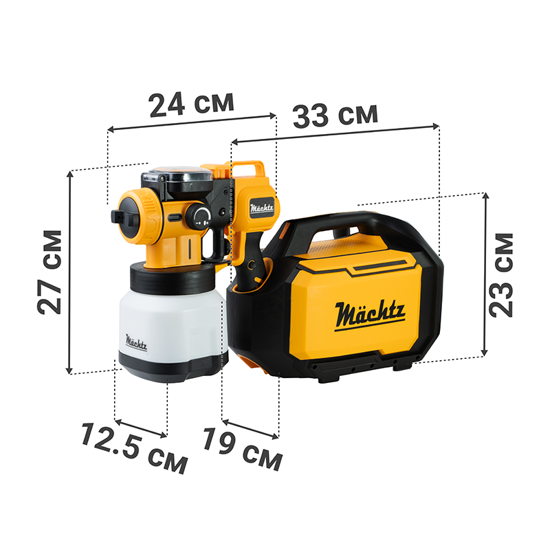 Фарбопульт Mächtz MSG-1513 RC MAX
