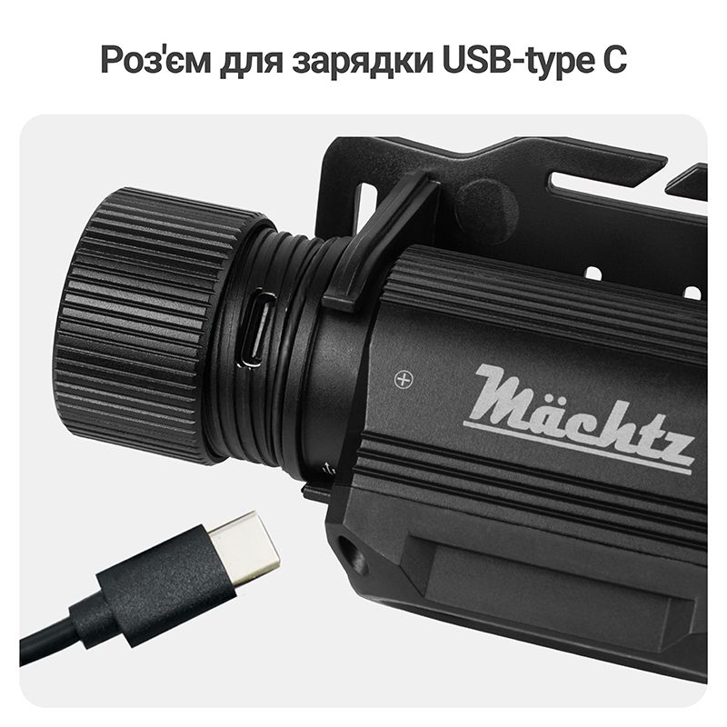 Ліхтар налобний світлодіодний Mächtz MHL-4022 G