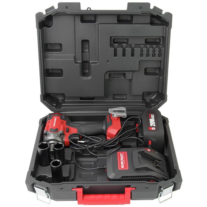 Акумуляторний безщітковий гайковерт ударний WORCRAFT CIW‑S20LiBM‑450