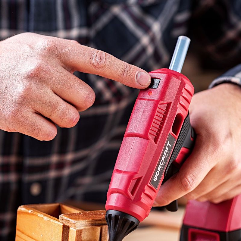 Акумуляторний клейовий пістолет WORCRAFT CLG‑S20Li