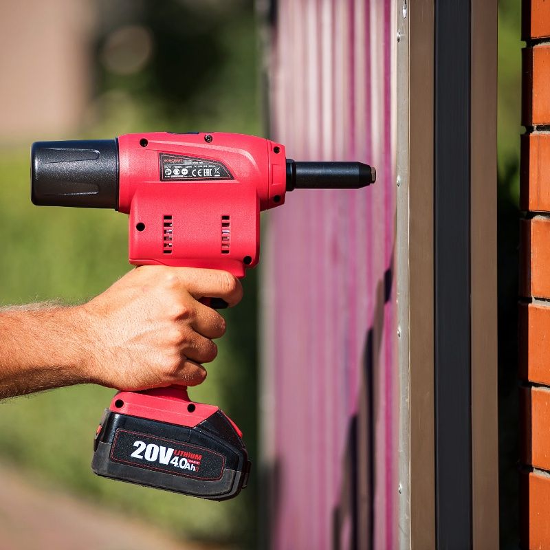 Акумуляторний пістолет для заклепок WORCRAFT CRG-S20Li