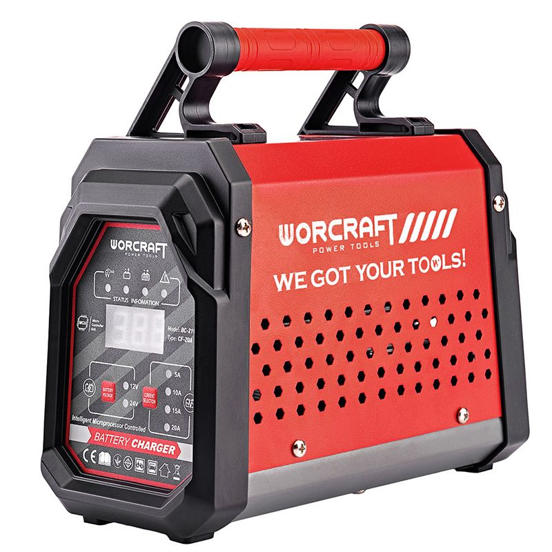 Зарядний пристрій для автомобільних акумуляторів WORCRAFT BC-219