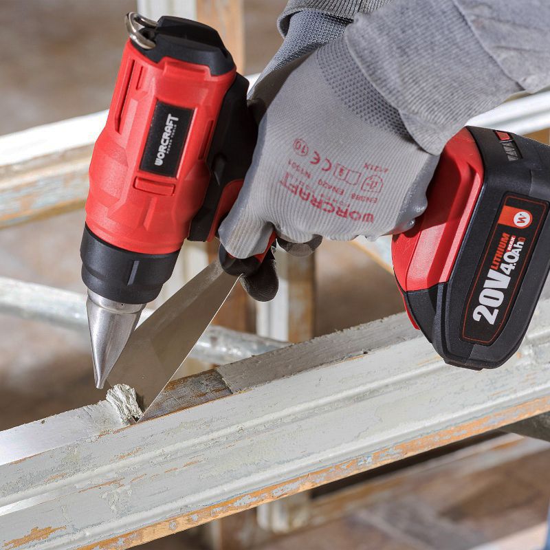 Акумуляторний фен будівельний WORCRAFT CHG-S20Li