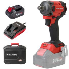 Акумуляторний безщітковий гайковерт ударний WORCRAFT CIW‑S20LiBM‑450