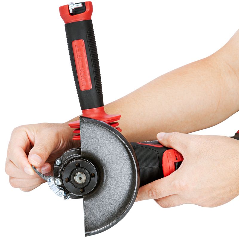 Акумуляторна шліфмашина кутова WORCRAFT CAG-S20Li-125