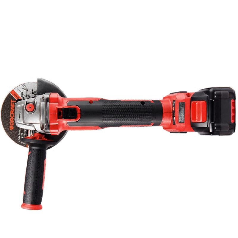 Акумуляторна безщіткова шліфмашина кутова WORCRAFT CAG-S20LIBH-125B