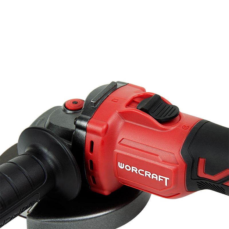 Акумуляторна безщіткова шліфмашина кутова WORCRAFT CAG‑S20LiBS‑125