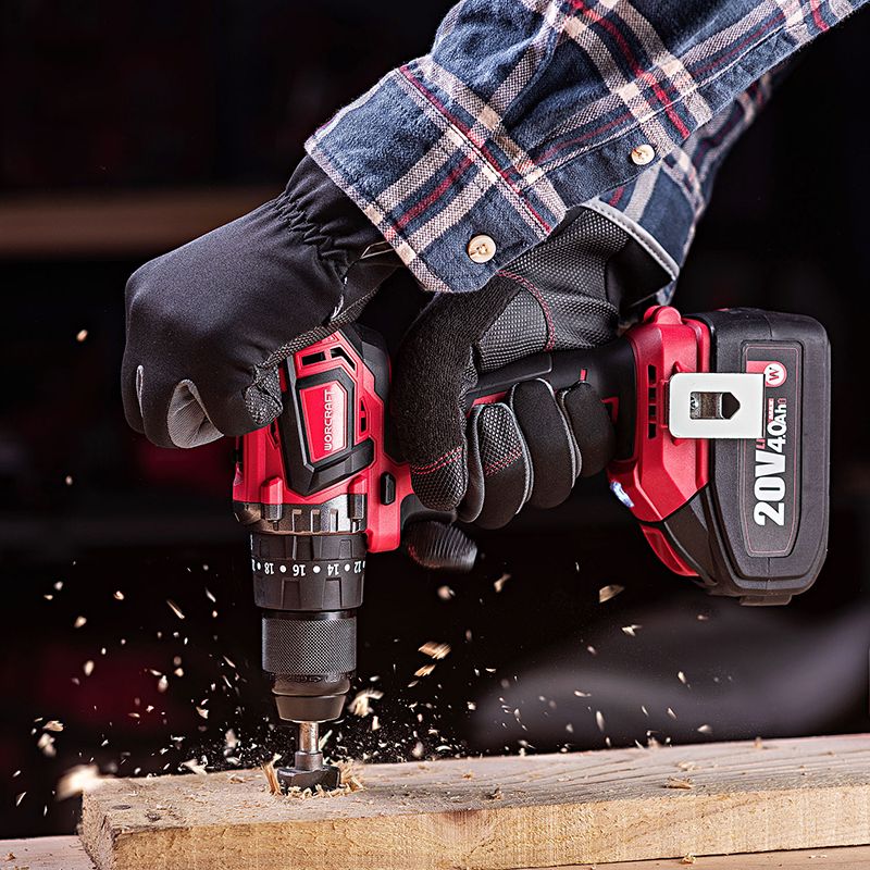 Акумуляторний безщітковий шуруповерт WORCRAFT CHD-S20LiBAC