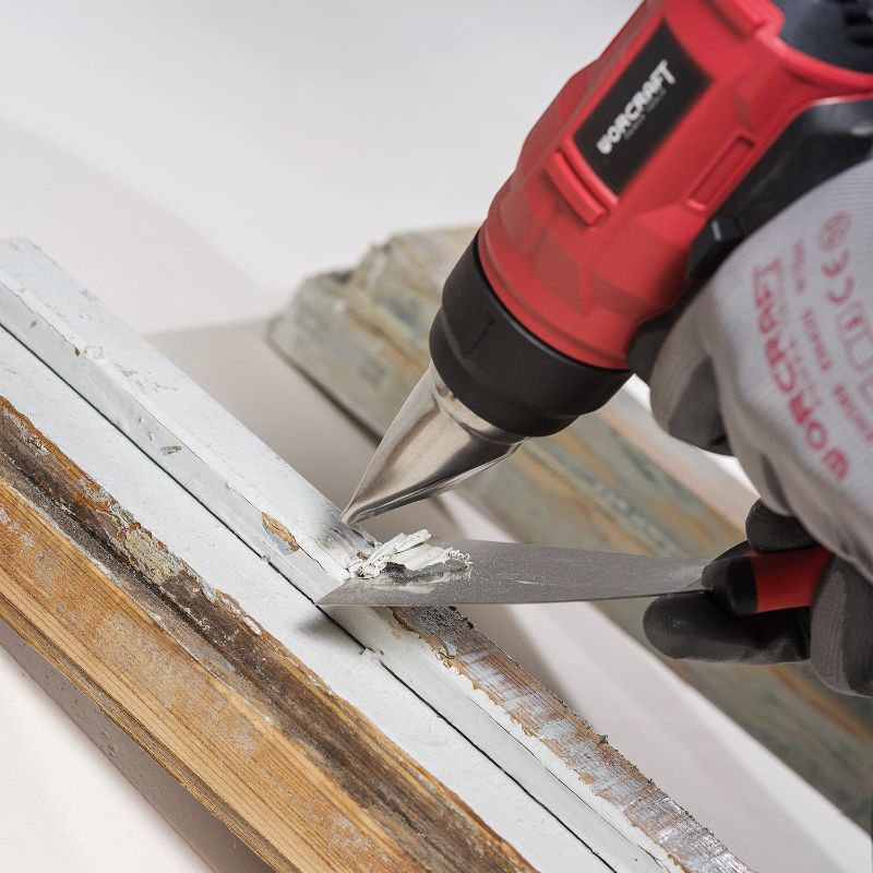 Акумуляторний фен будівельний WORCRAFT CHG-S20Li